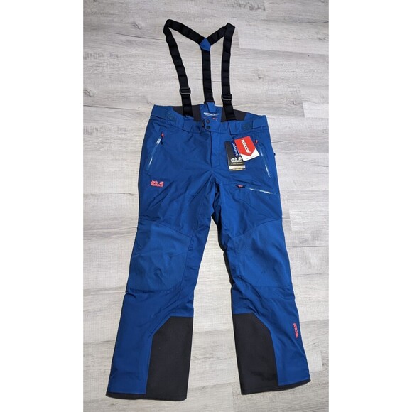 NWT Jack Wolfskin 1113451 Mens Sz XL Lightweight Snow Summit Pants Dark Cobalt